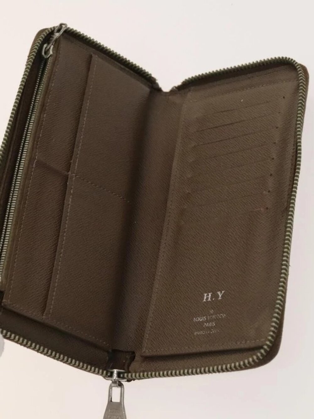 LOUIS VUITTON Monogram Epi Taiga Wallet Set of 4 Brown Red LV Auth bs26429 - Picture 16 of 16